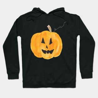 Watercolor Children's Pumpkin Hoodie